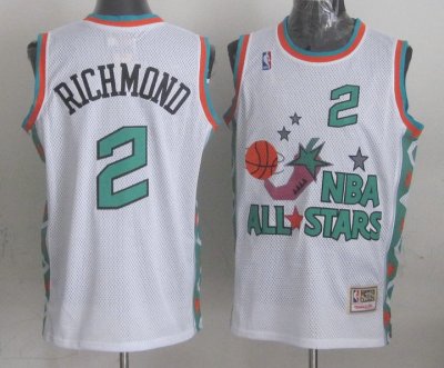 2 Richmond 1996 all star game jersey white